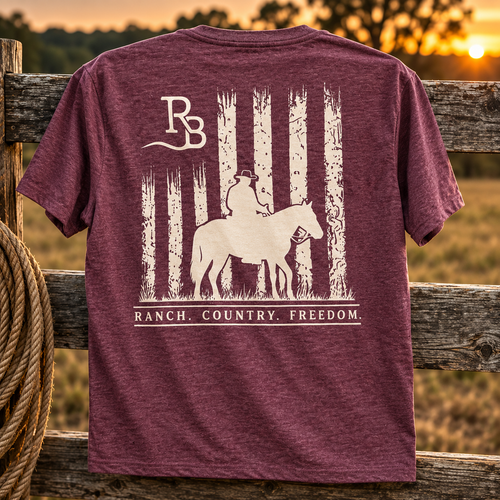 LIMITED. Ranch. Country. Freedom Tshirt